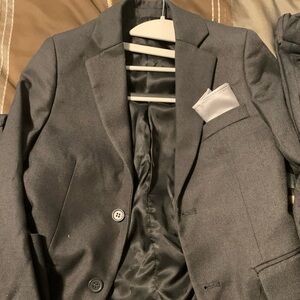 Boys Gray 3 piece suit